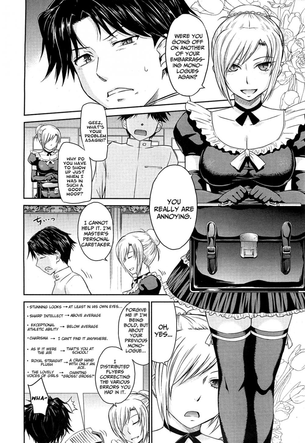 Hentai Manga Comic-Pathetic Prince and Spiteful Maid-Chapter 1-2